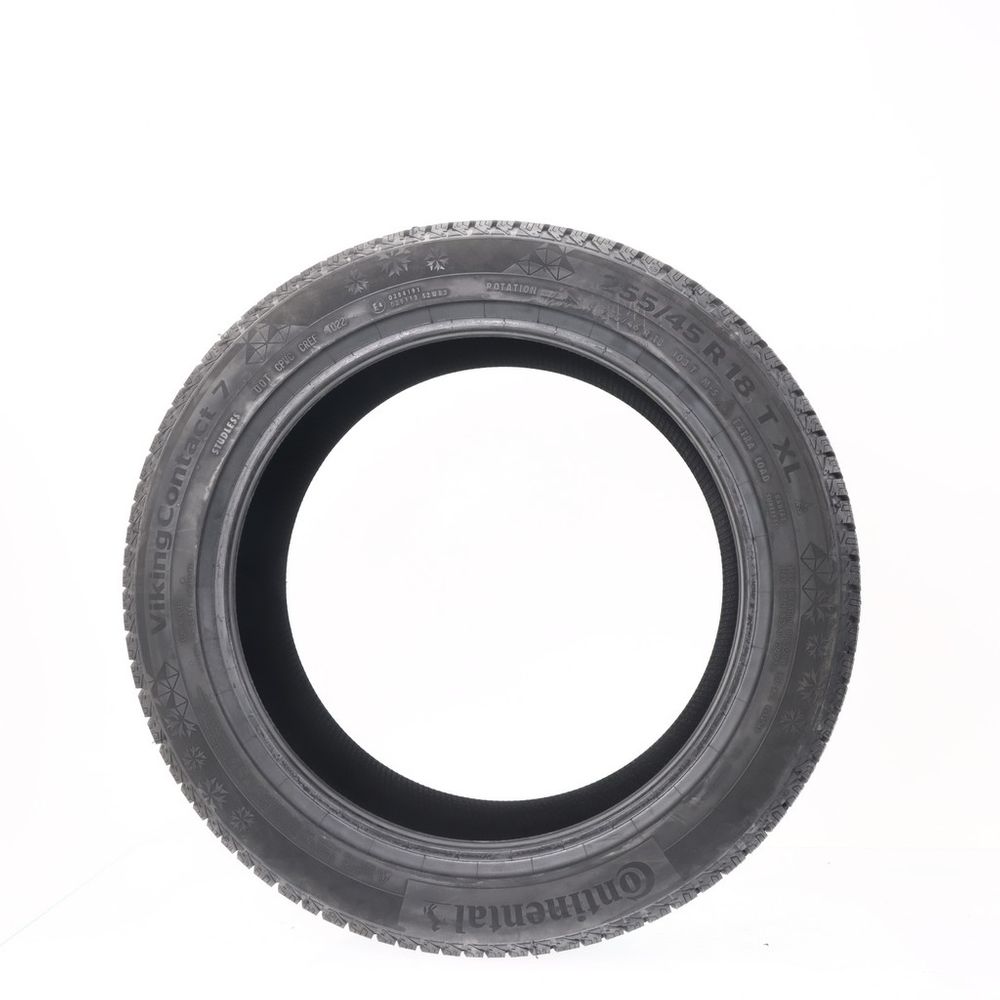 Set of (2) New 255/45R18 Continental VikingContact 7 103T - Image 3