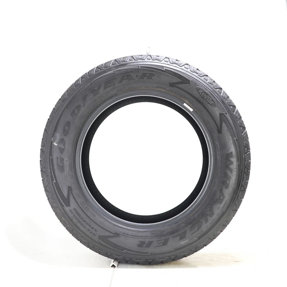 Set of (4) Used 265/60R18 Goodyear Wrangler All-Terrain Adventure Kevlar 110T - 5.5-6/32 - Image 3
