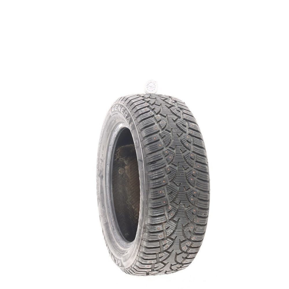 Set of (2) Used 215/55R16 General Altimax Arctic Studded 93Q - 10.5-11/32 - Image 4