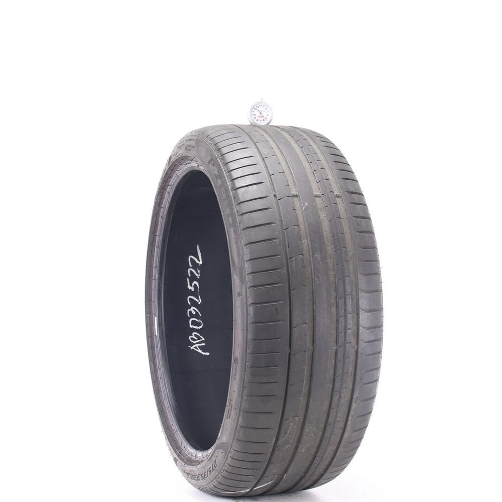 Set of (2) Used 275/35R22 Pirelli P Zero PZ4 104Y - 5-6/32 - Image 1
