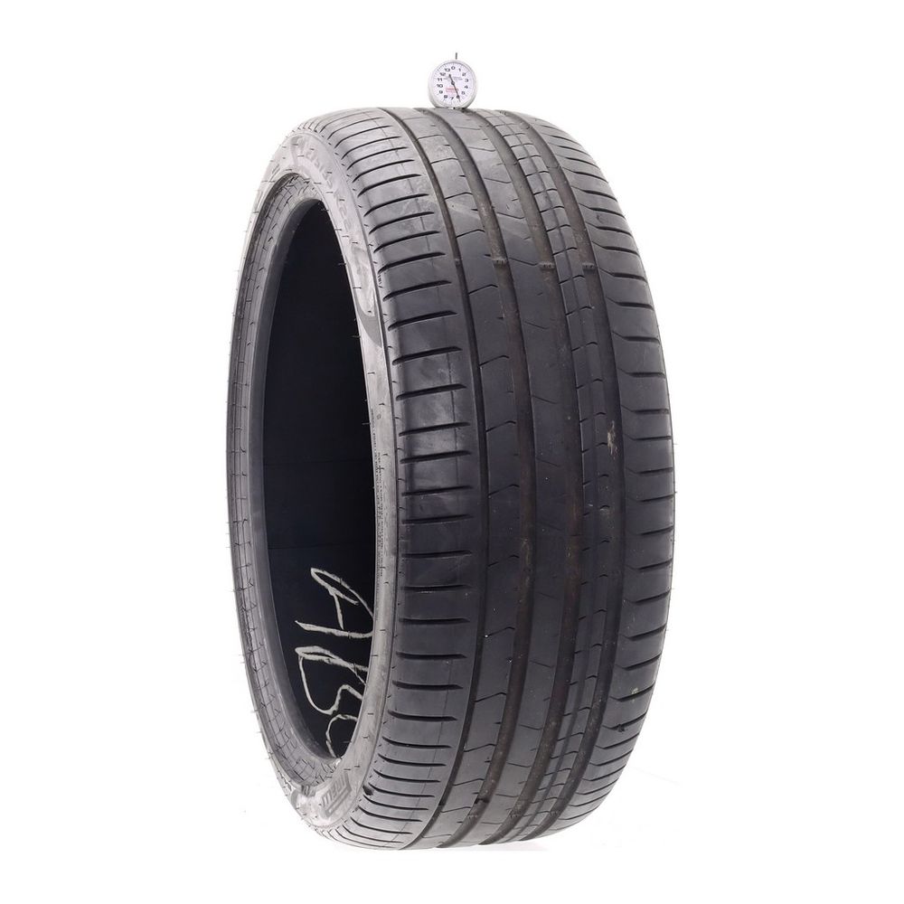 Set of (2) Used 275/35R22 Pirelli P Zero PZ4 104Y - 5-6/32 - Image 4