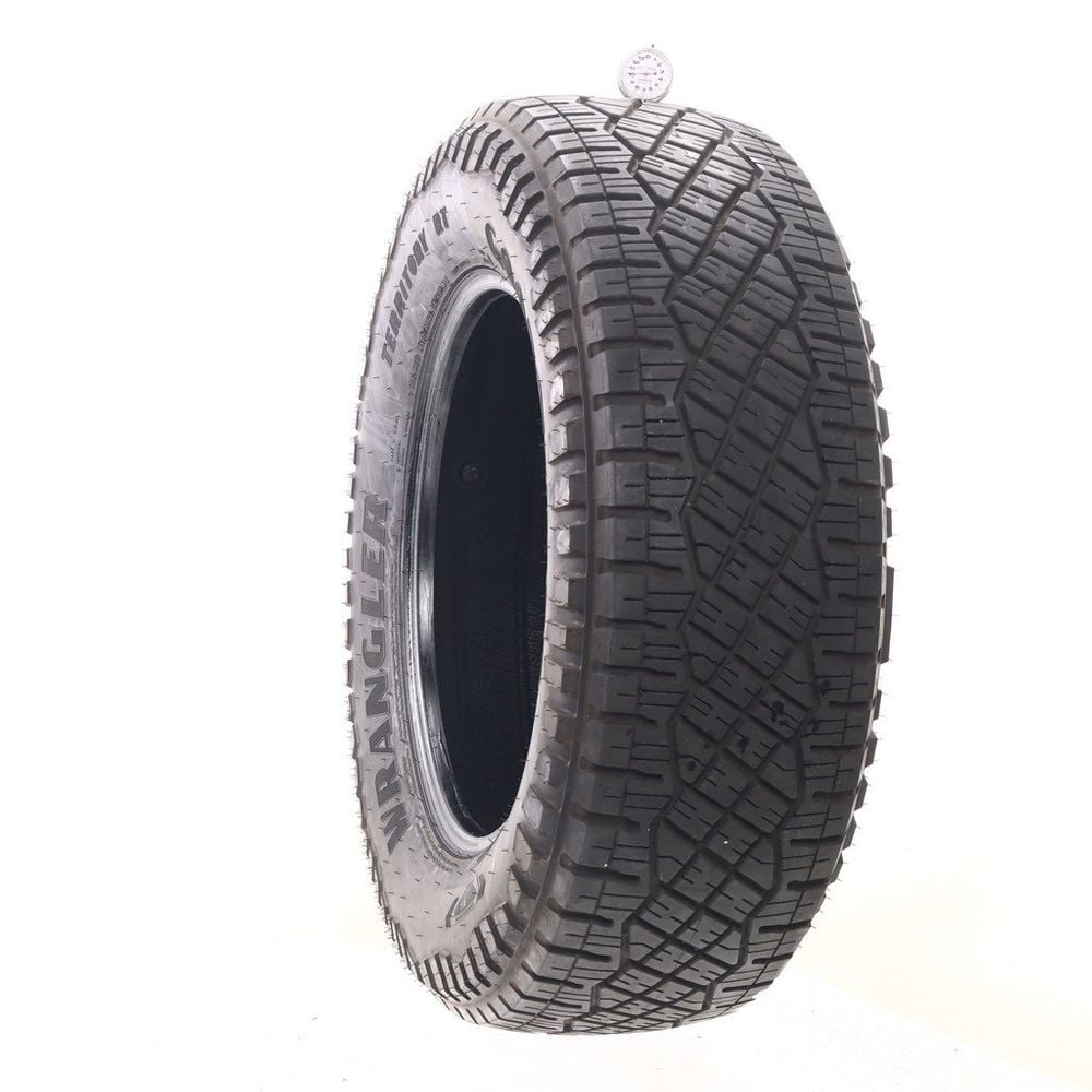 Set of (4) Used LT 285/65R20 Goodyear Wrangler Territory RT T1 SoundComfort 123/120H D - 10-10.5/32 - Image 1