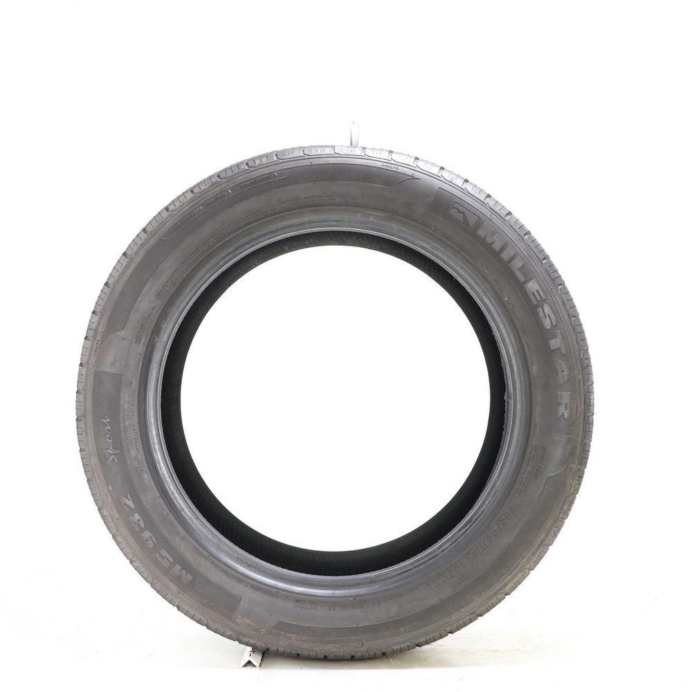 Set of (4) Used 235/55R19 Milestar MS932 Sport 105V - 7-7.5/32 - Image 3