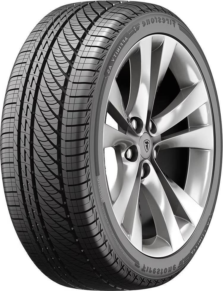 Set of (4) New P 215/55R17 Firestone Affinity AS 98V - Image 1
