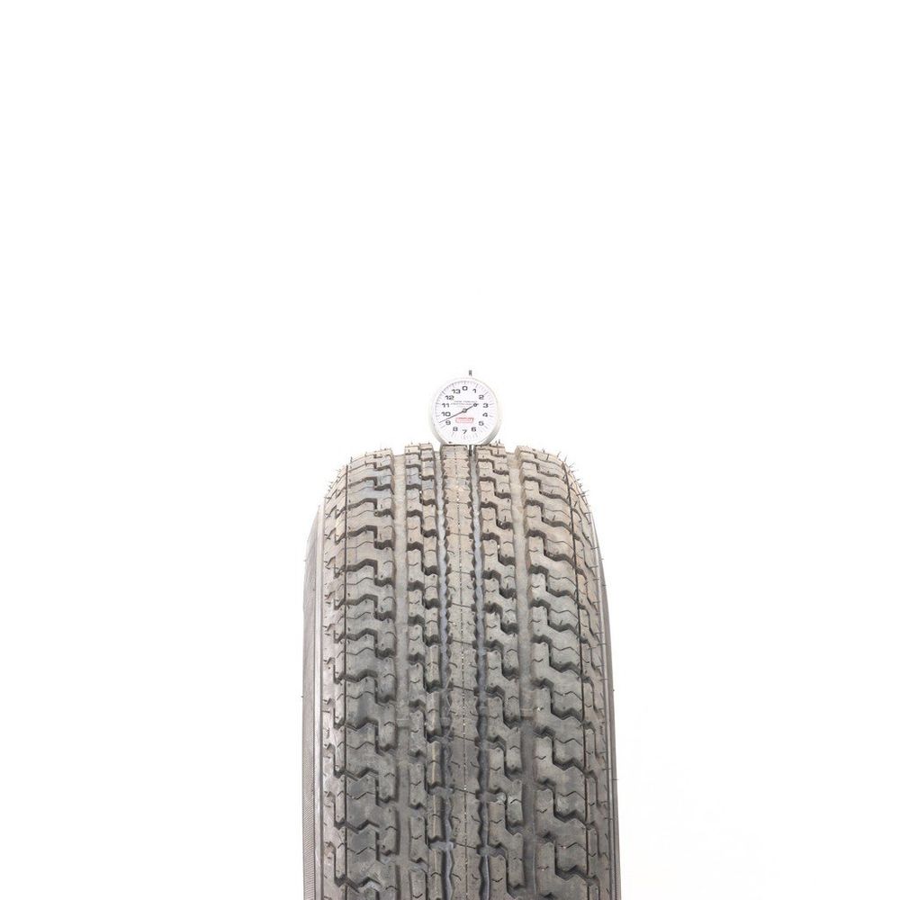 Set of (2) Used ST 225/75R15 Schooner STR 117/112M E - 9-10/32 - Image 2