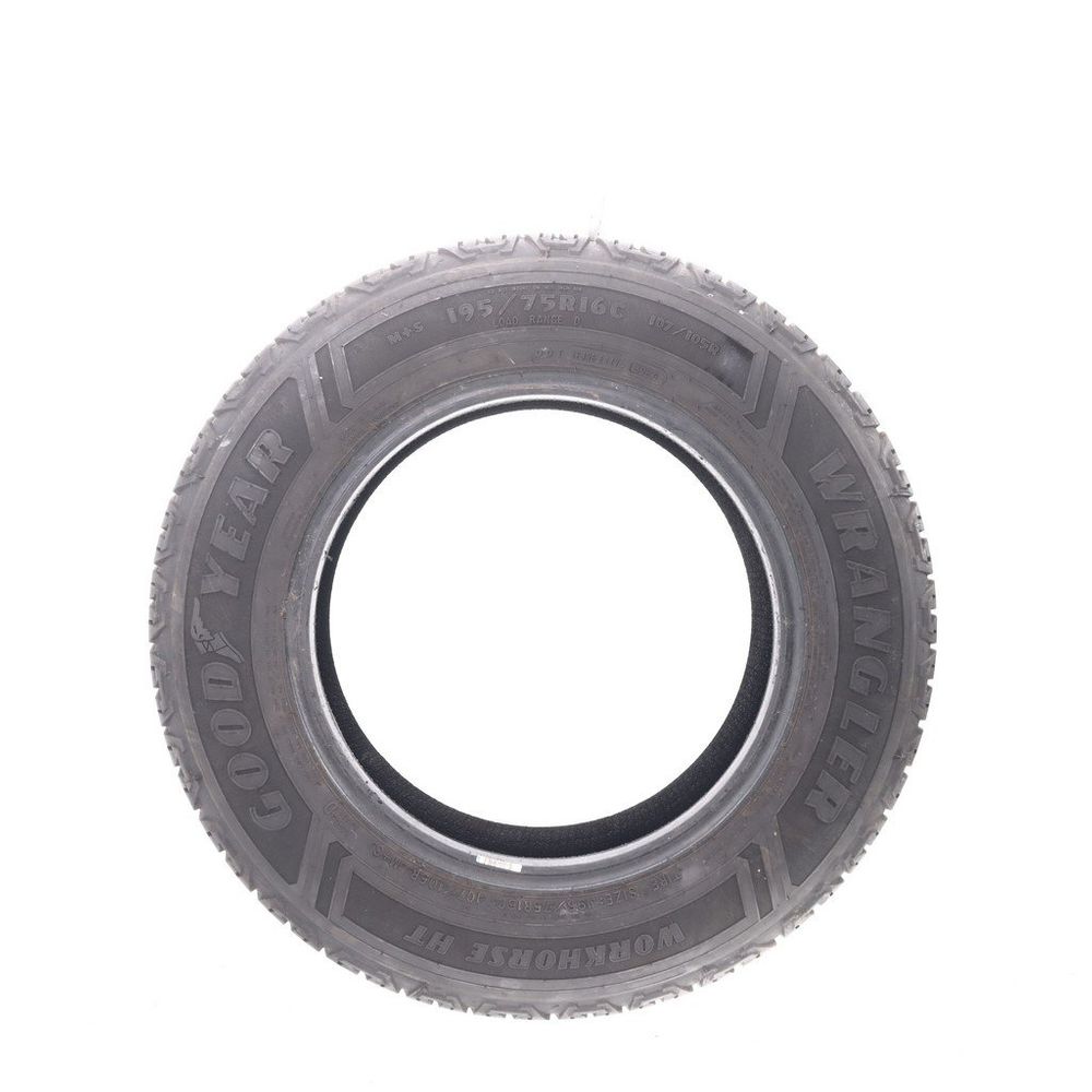 Set of (4) Used 195/75R16C Goodyear Wrangler Workhorse HT 107/105R - 8/32 - Image 3
