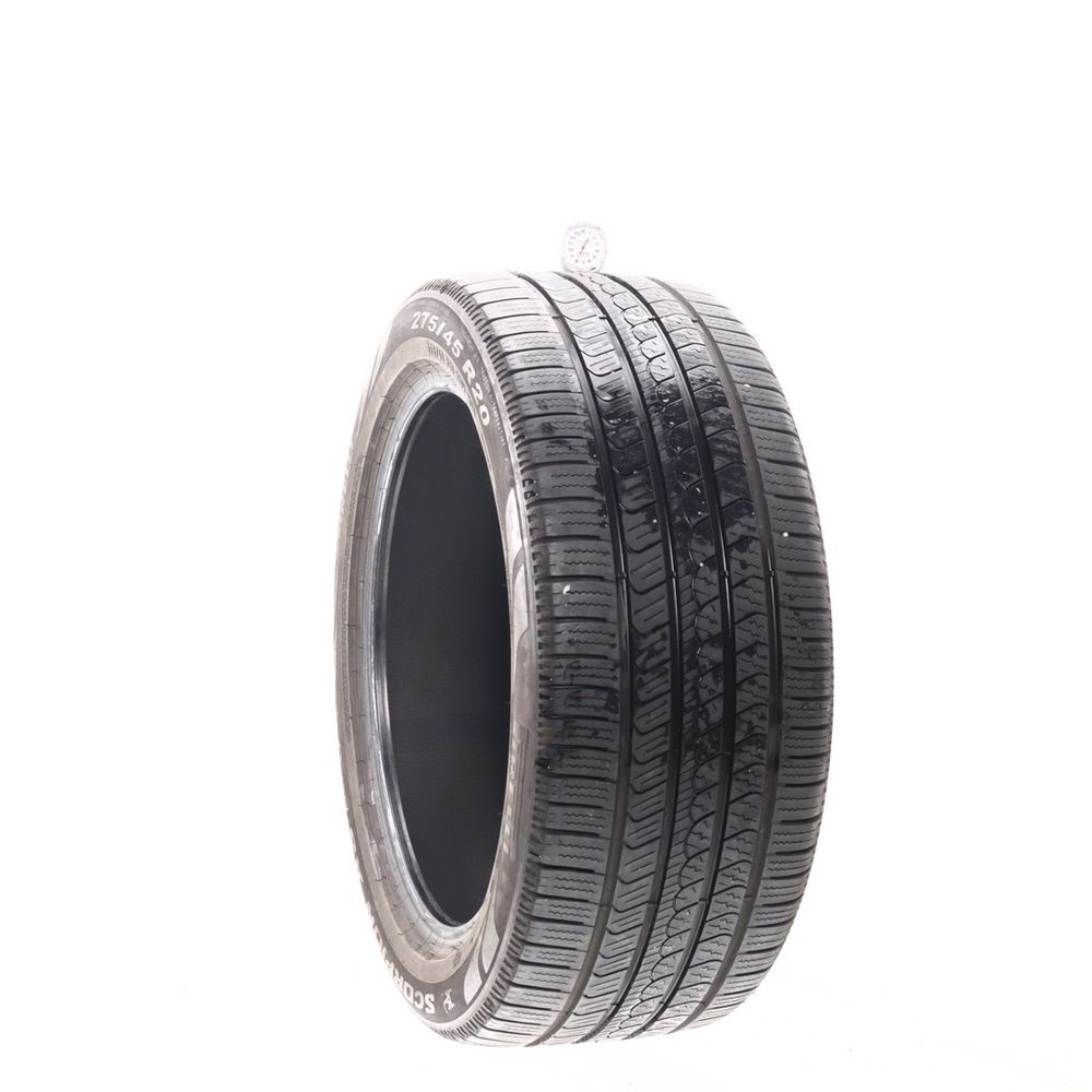 Set of (2) Used 275/45R20 Pirelli Scorpion AS Plus 3 110V - 8/32 - Image 1