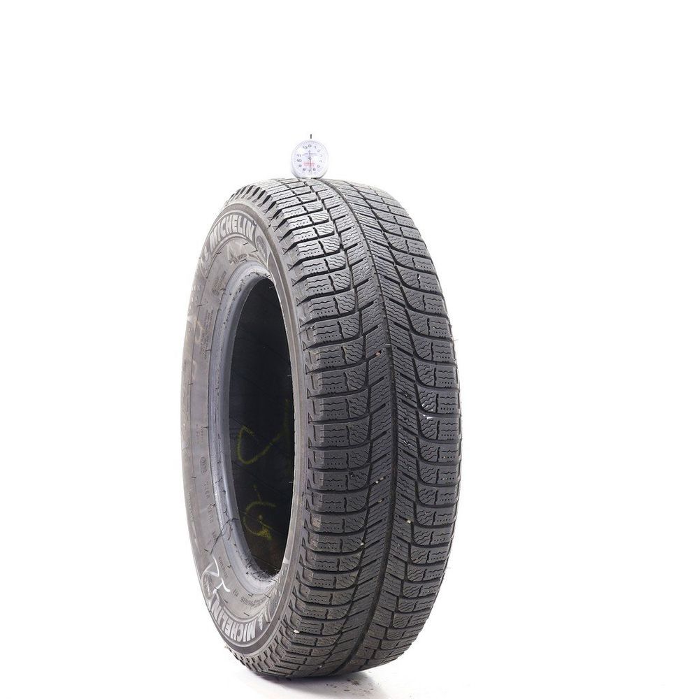Set of (2) Used 195/65R15 Michelin X-Ice Xi3 95T - 6.5-7/32 - Image 1