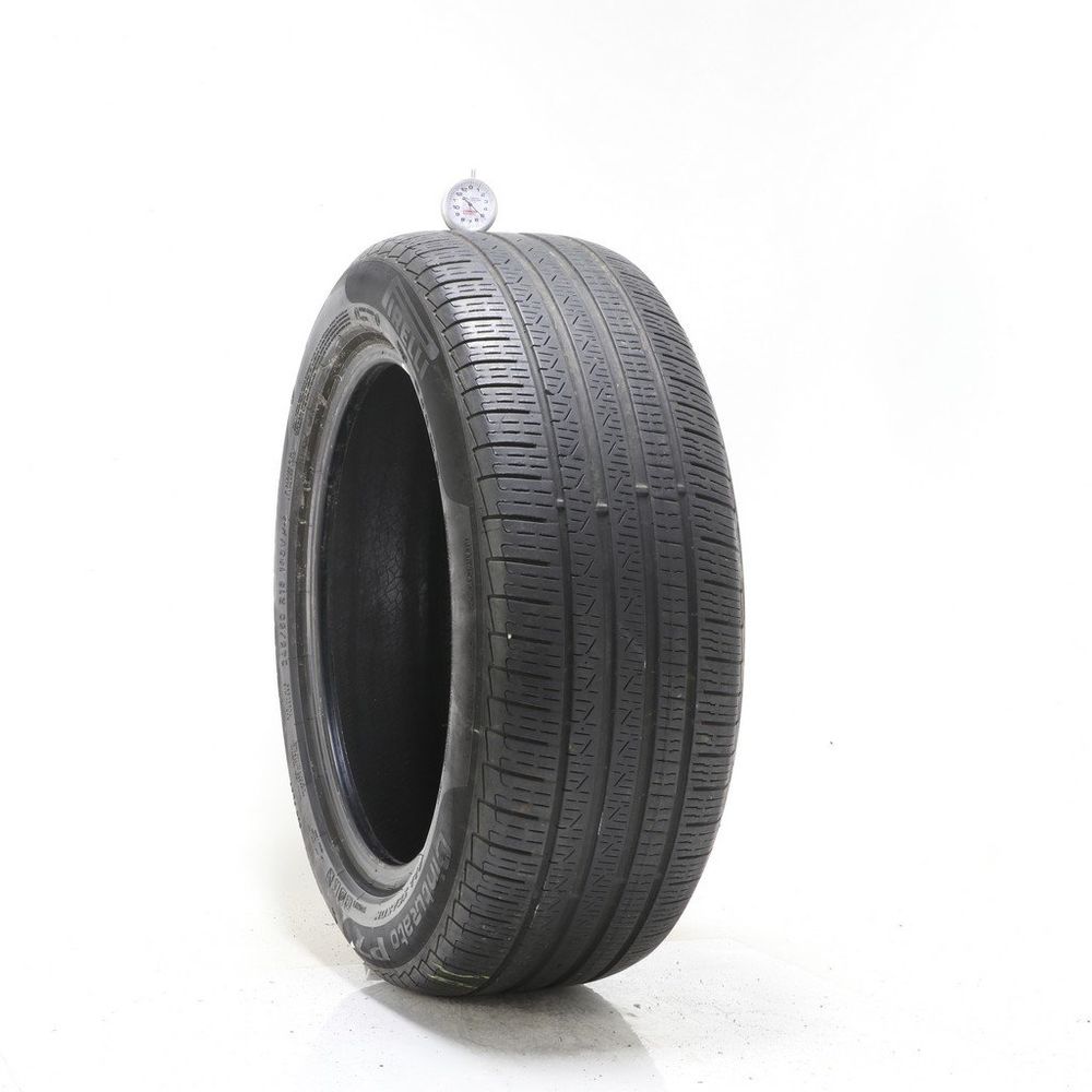 Set of (2) Used 245/50R18 Pirelli Cinturato P7 Run Flat 100V - 5-6.5/32 - Image 1