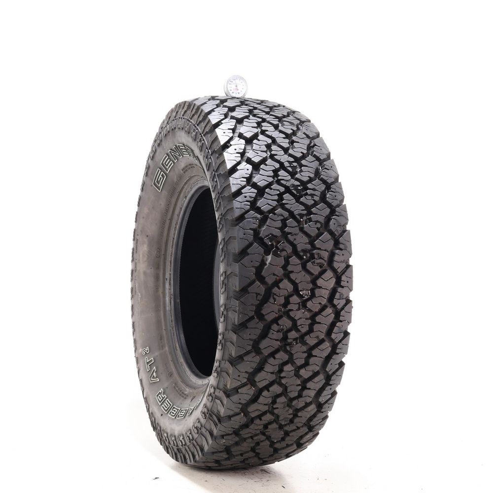 Set of (2) Used 265/70R16 General Grabber AT2 112S - 13/32 - Image 1