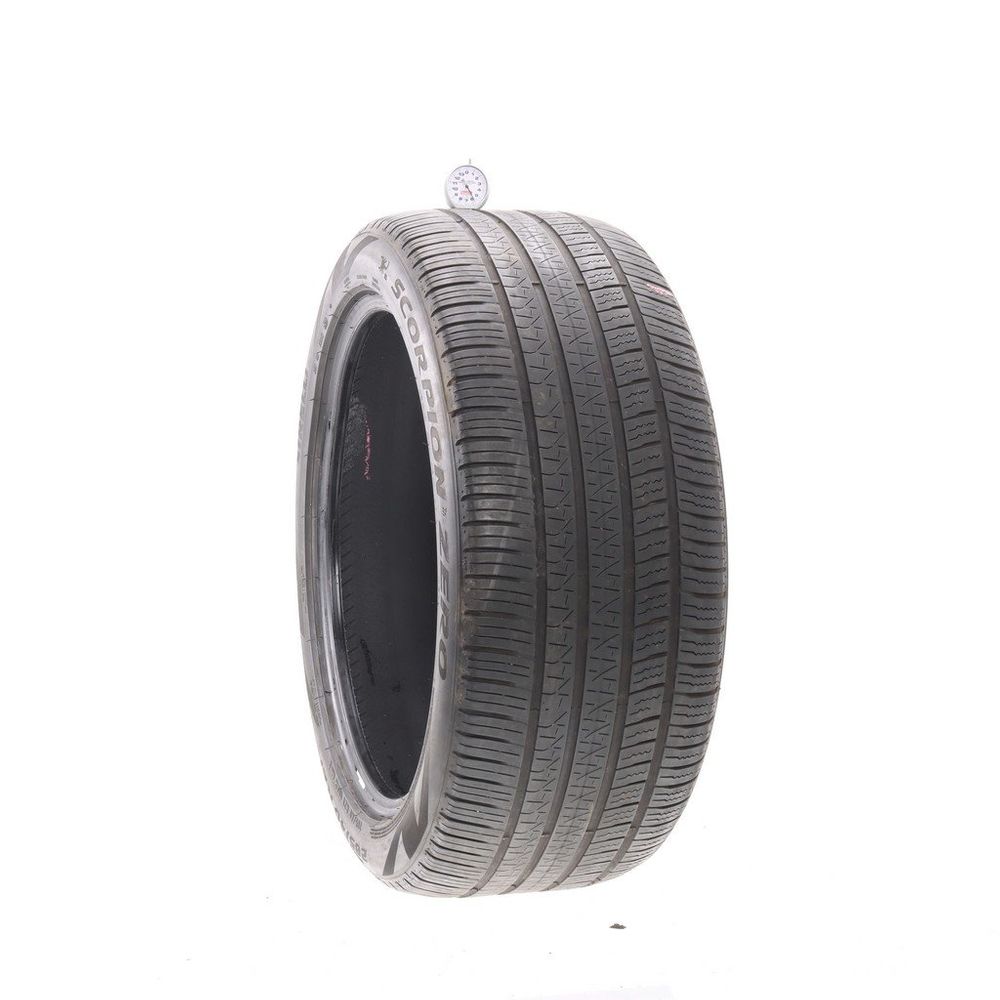 Set of (2) Used 285/40R21 Pirelli Scorpion Zero AO1 109H - 5.5-7/32 - Image 1