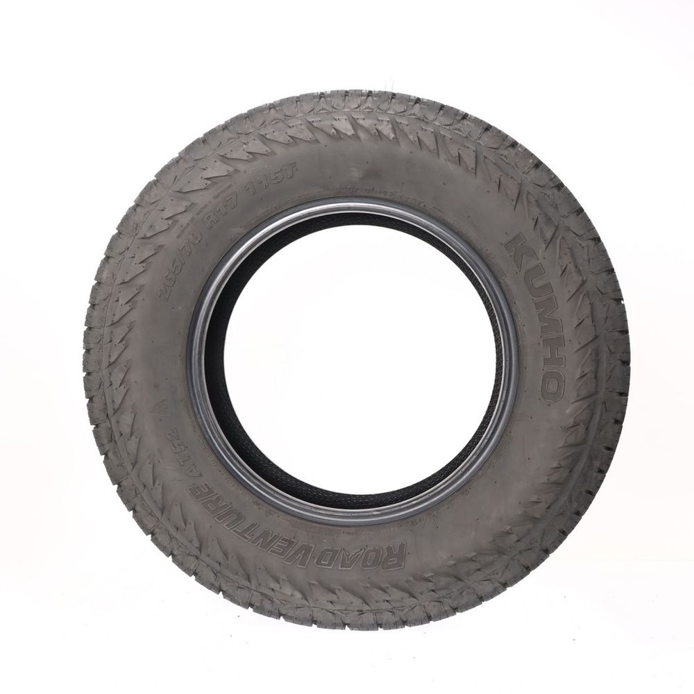 Set of (2) Used 265/70R17 Kumho Road Venture AT52 115T - 10-10.5/32 - Image 6