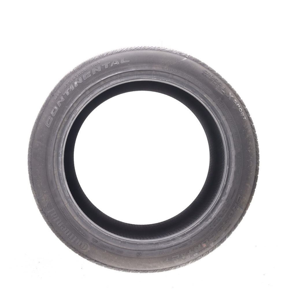 Set of (4) Used 275/45R20 Continental CrossContact LX Sport T1 ContiSilent 110V - 8.5-9/32 - Image 6