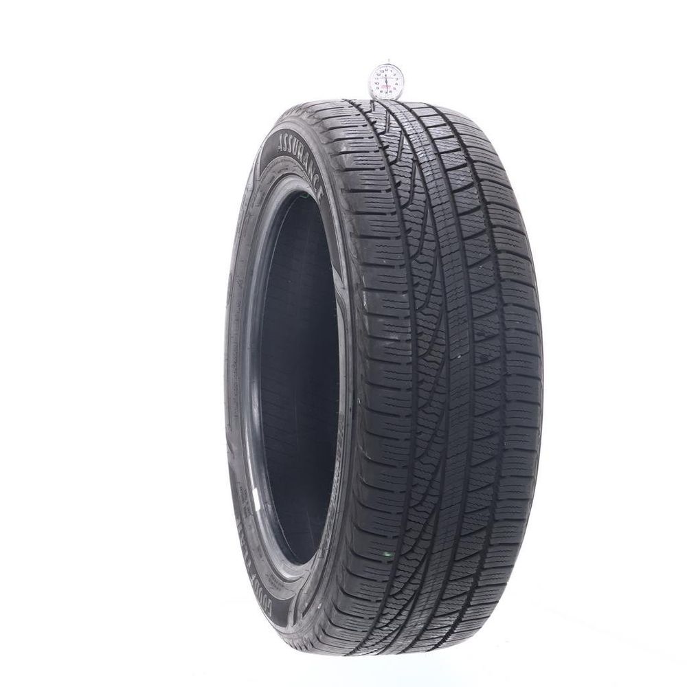 Set of (2) Used 235/55R20 Goodyear Assurance WeatherReady 102V - 6.5-8/32 - Image 1