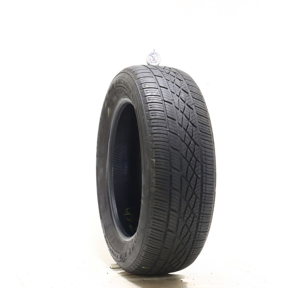 Set of (2) Used 225/60R18 Firestone Firehawk AS V2 100V - 5-5.5/32 - Image 1
