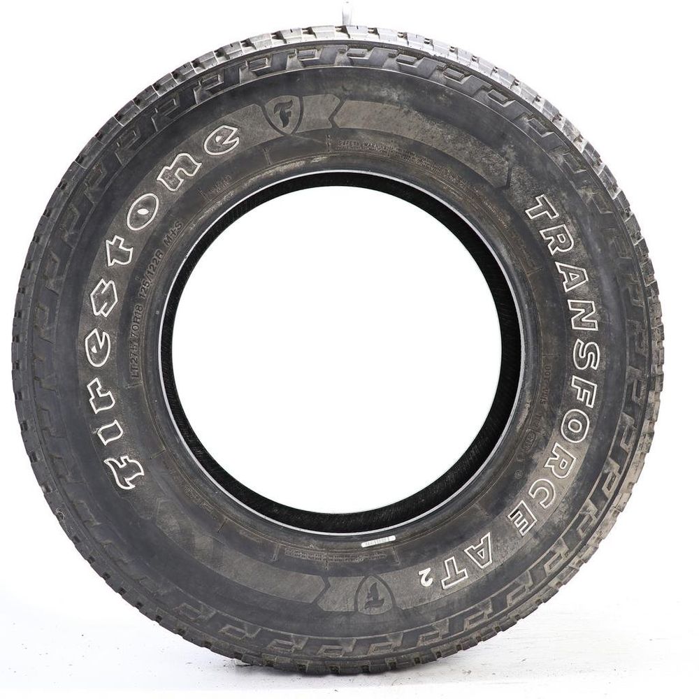 Set of (2) Used LT 275/70R18 Firestone Transforce AT2 125/122R E - 8.5-9.5/32 - Image 6