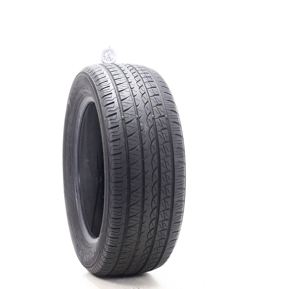 Set of (2) Used 225/55R17 Yokohama Advan A83A 95V - 6/32 - Image 1