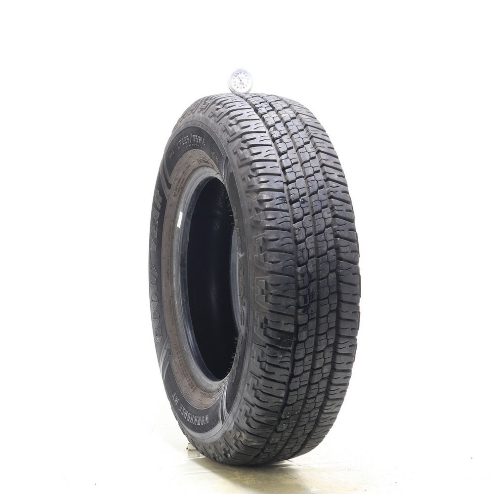 Set of (4) Used LT 225/75R16 Goodyear Wrangler Workhorse HT 115/112R E - 12-13.5/32 - Image 4