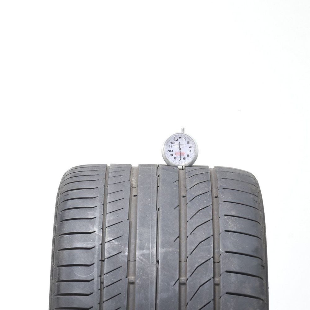 Set of (2) Used 285/30ZR20 Continental ContiSportContact 5P MO 99Y - 6.5/32 - Image 2
