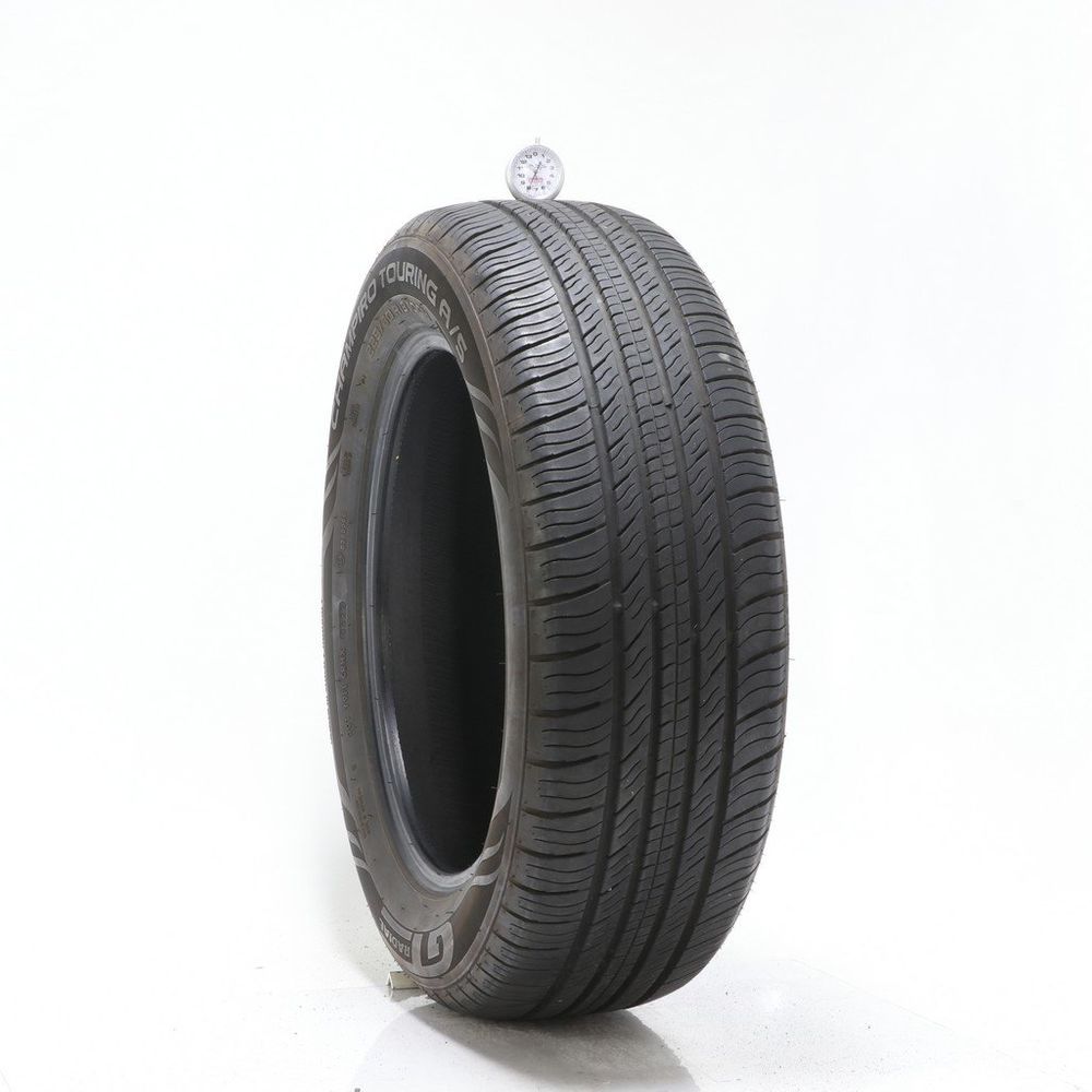 Set of (4) Used 225/60R18 GT Radial Champiro Touring AS 100H - 8/32 - Image 1