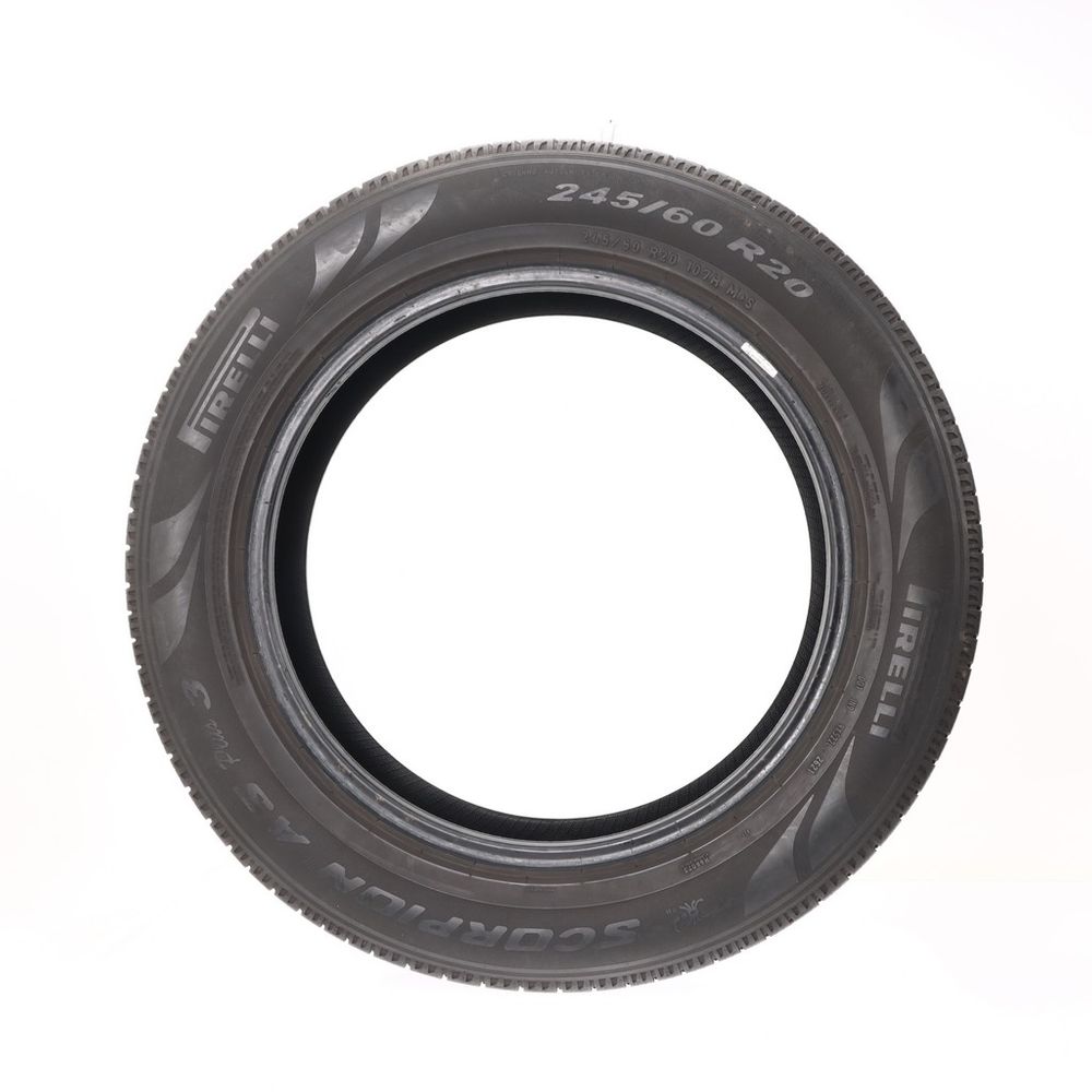 Set of (2) Used 245/60R20 Pirelli Scorpion AS Plus 3 107H - 7.5/32 - Image 3