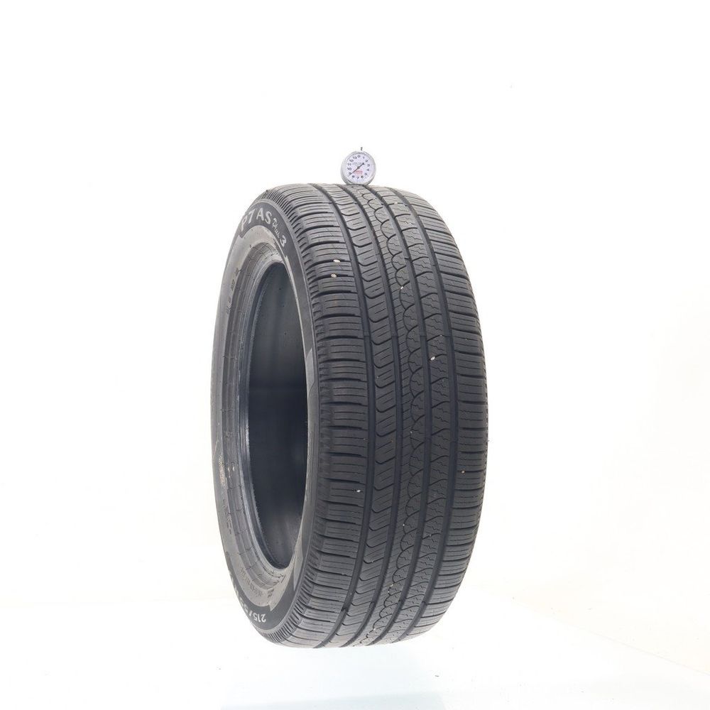 Set of (2) Used 215/55R17 Pirelli P7 AS Plus 3 94V - 7-8.5/32 - Image 4
