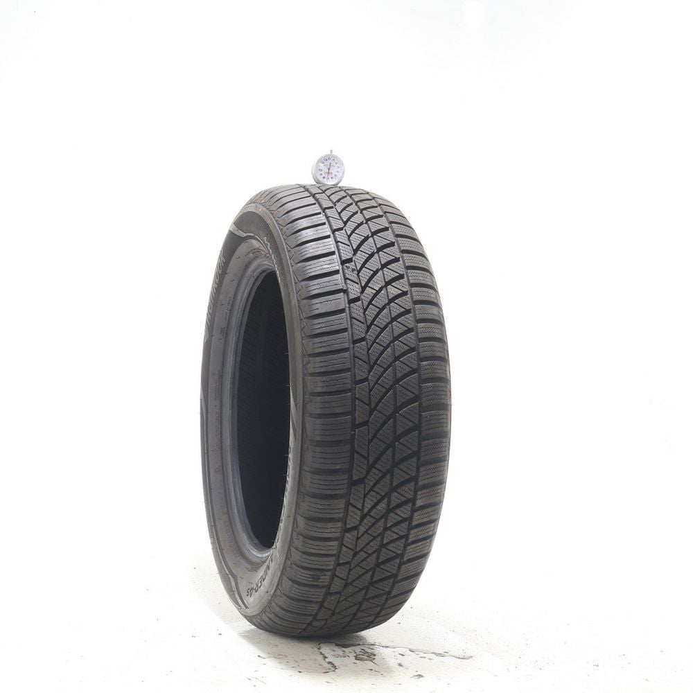 Set of (4) Used 225/60R17 Hankook New Englander 4s 99H - 7/32 - Image 1