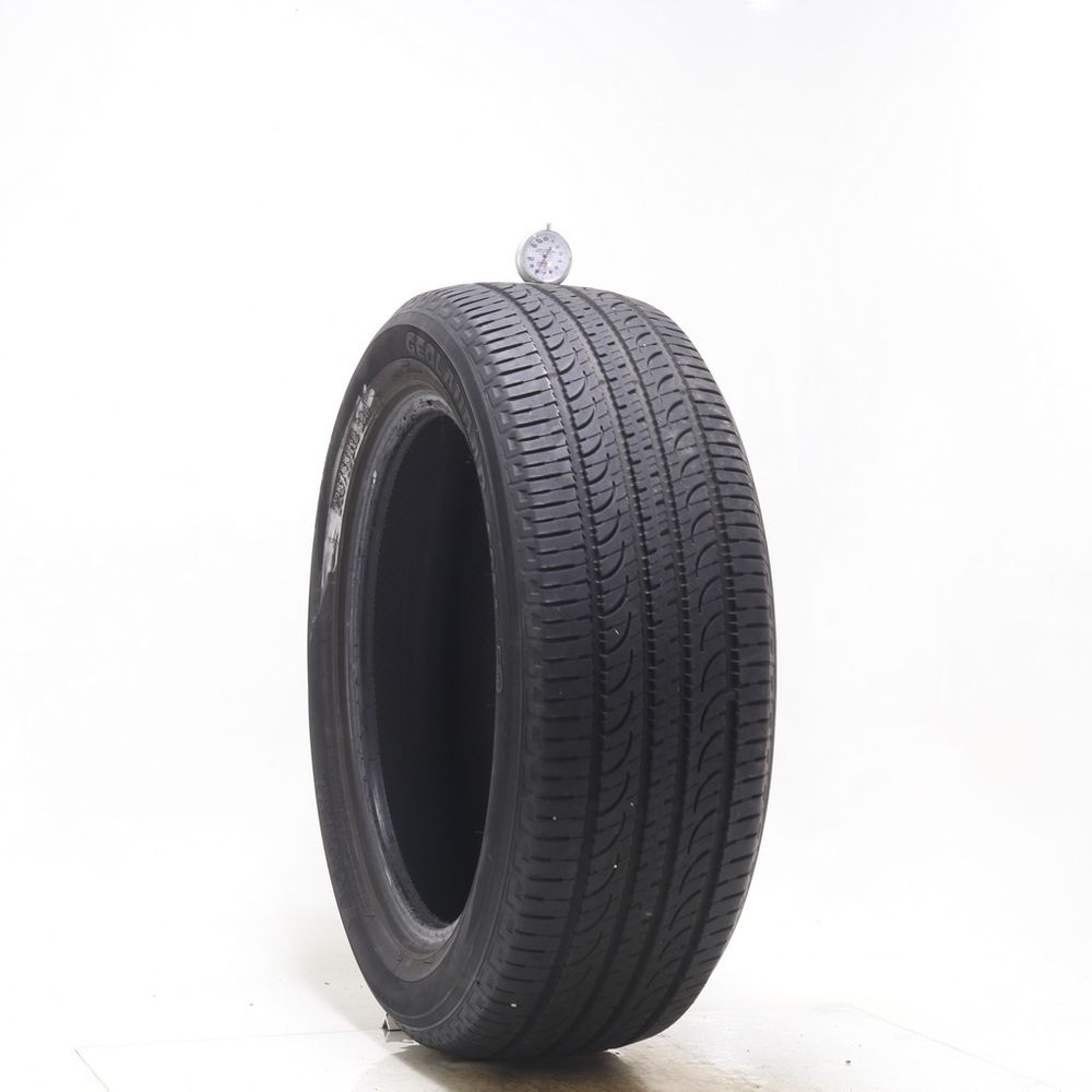 Set of (4) Used 225/55R18 Yokohama Geolandar G055 98H - 7.5-8/32 - Image 4
