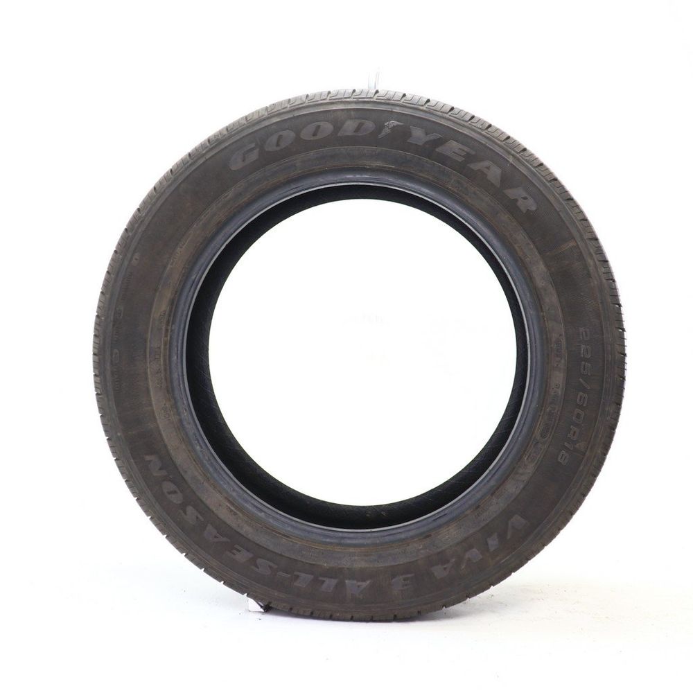 Set of (2) Used 225/60R18 Goodyear Viva 3 All Season 100H - 7-7.5/32 - Image 3