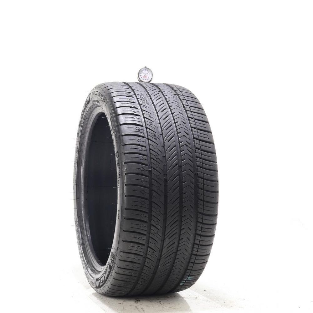 Set of (2) Used 285/35ZR19 Michelin Pilot Sport All Season 4 ZP 99Y - 8.5-9/32 - Image 4