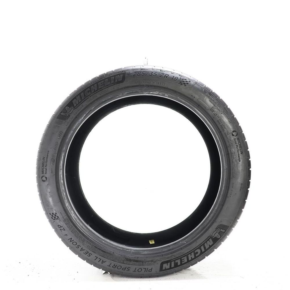 Set of (2) Used 285/35ZR19 Michelin Pilot Sport All Season 4 ZP 99Y - 8.5-9/32 - Image 6