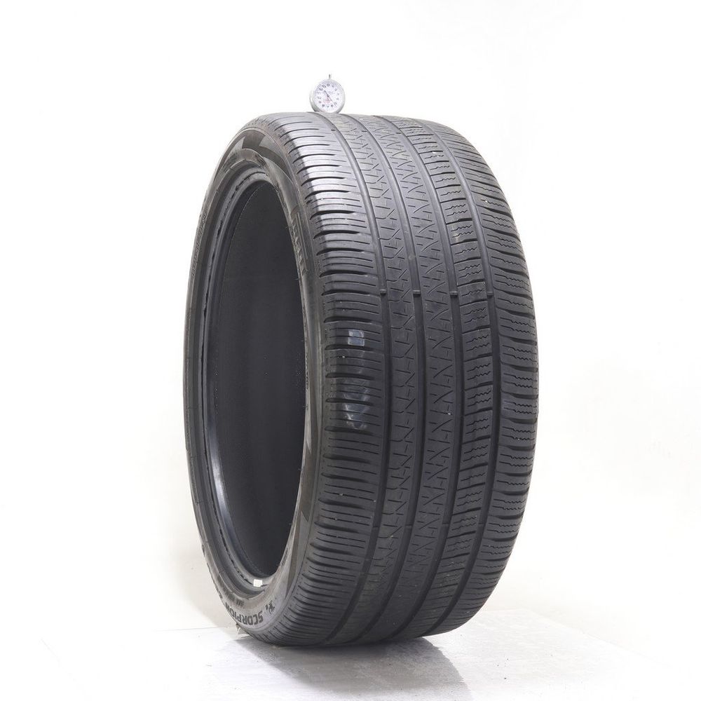 Set of (2) Used 295/35R22 Pirelli Scorpion Zero J 108Y - 5-6/32 - Image 1