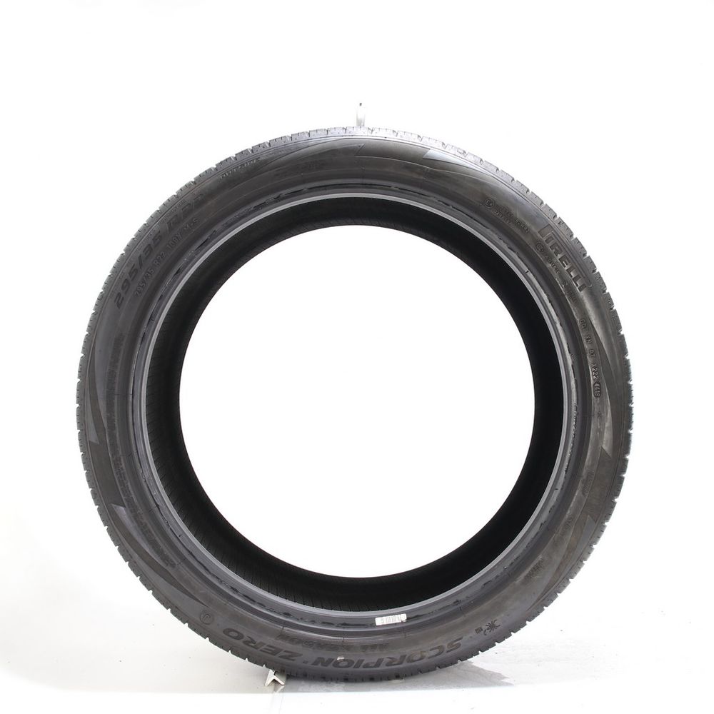 Set of (2) Used 295/35R22 Pirelli Scorpion Zero J 108Y - 5-6/32 - Image 3