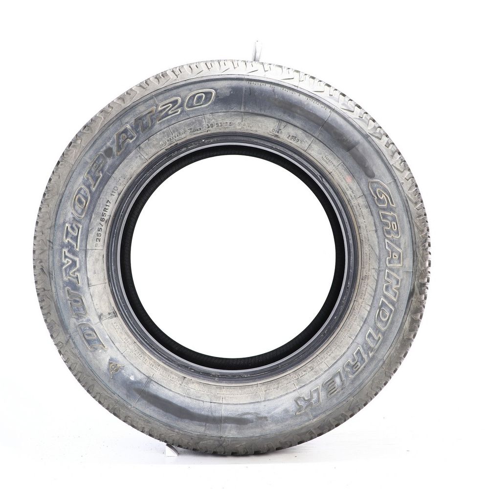 Set of (2) Used 265/65R17 Dunlop Grandtrek AT20 110S - 9.5-10.5/32 - Image 3