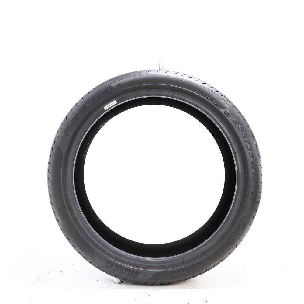 Set of (2) Used 255/35R19 Pirelli P Zero AO KA 96Y - 8.5/32 - Image 3