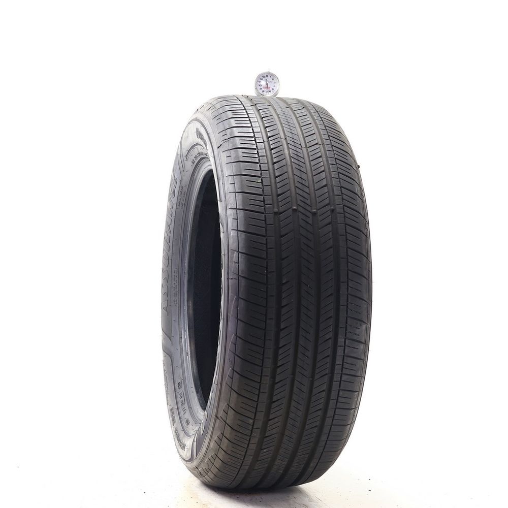Set of (2) Used 245/60R18 Goodyear Assurance Finesse 105T - 6.5-8/32 - Image 1