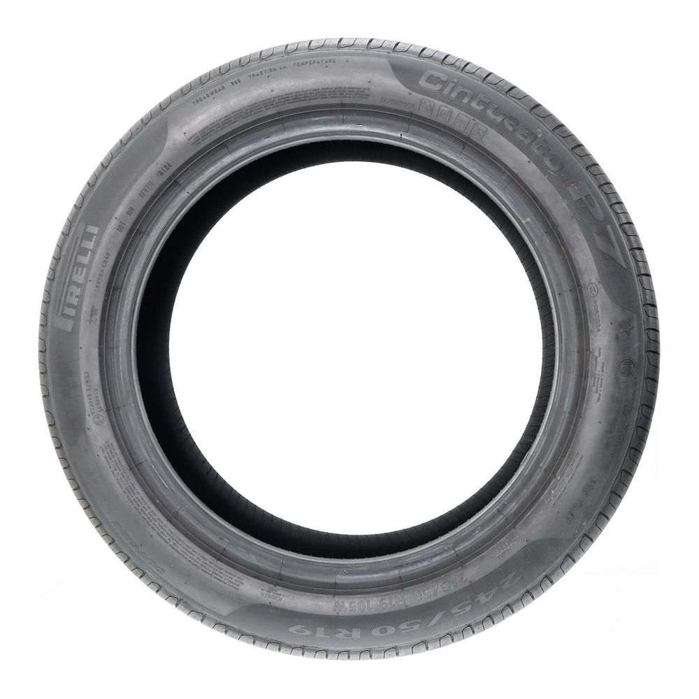 Set of (2) Used 245/50R19 Pirelli Cinturato P7 Run Flat 105W - 7-8.5/32 - Image 6