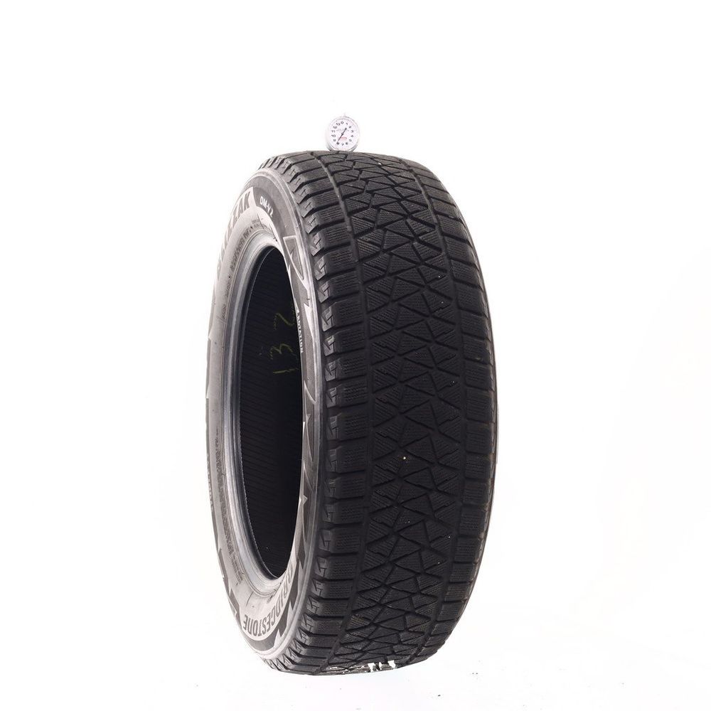 Set of (2) Used 235/60R18 Bridgestone Blizzak DM-V2 107S - 8-8.5/32 - Image 1