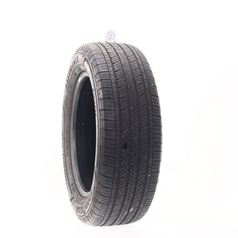 Set of (2) Used 235/60R18 Goodyear Assurance Finesse 103H - 7.5-9/32 - Image 1