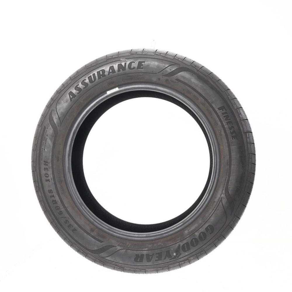Set of (2) Used 235/60R18 Goodyear Assurance Finesse 103H - 7.5-9/32 - Image 3