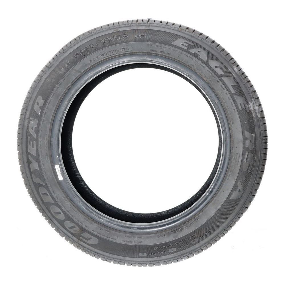 Set of (4) Used 205/55R16 Goodyear Eagle RS-A 89H - 8.5-9/32 - Image 6