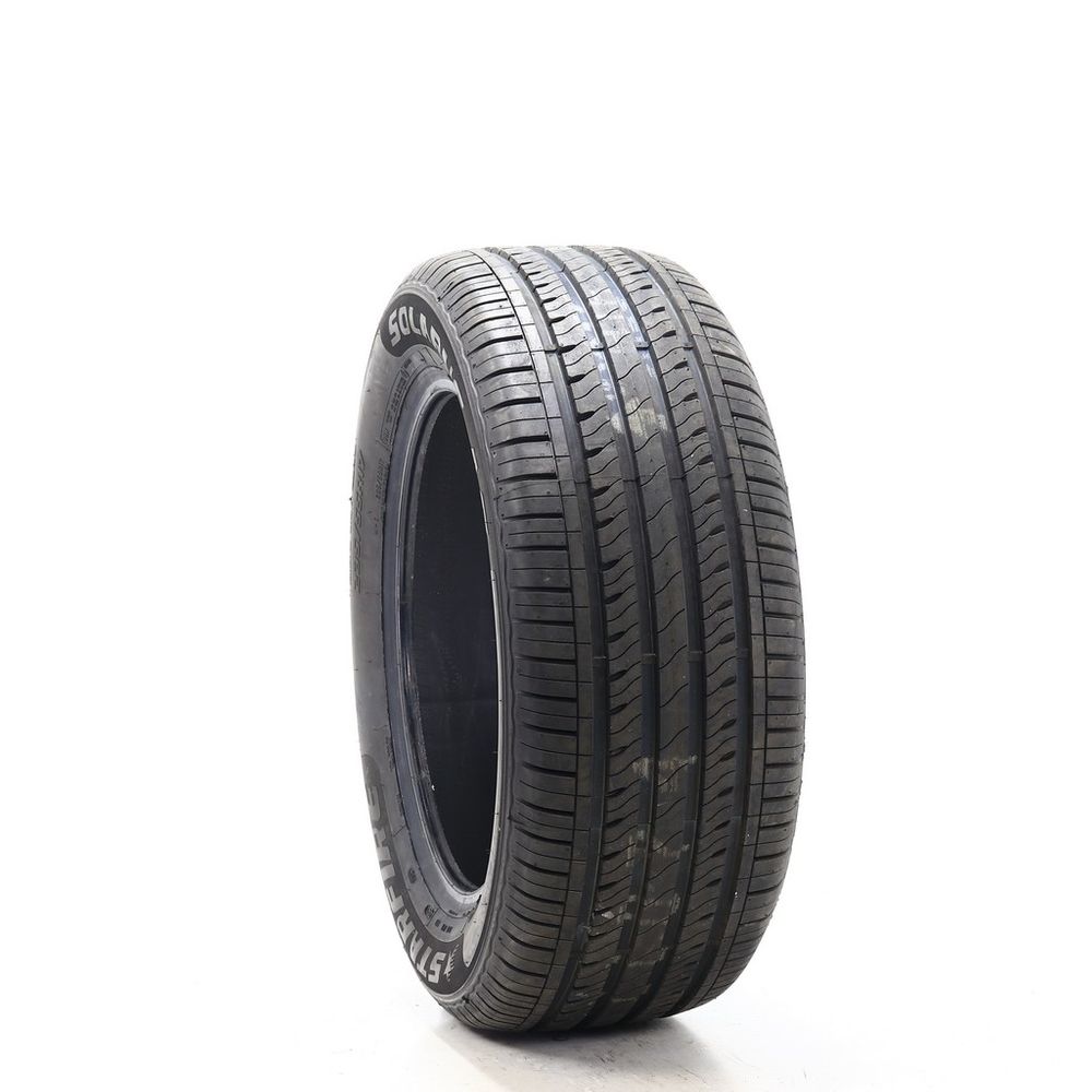 Set of (2) Driven Once 235/55R17 Starfire Solarus A/S 99H - 9/32 - Image 1