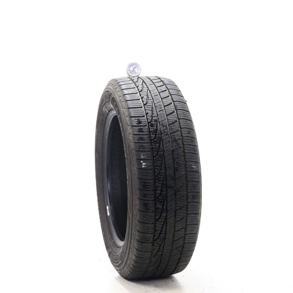 Set of (2) Used 225/60R17 Goodyear Assurance WeatherReady 99H - 8.5-10/32 - Image 1
