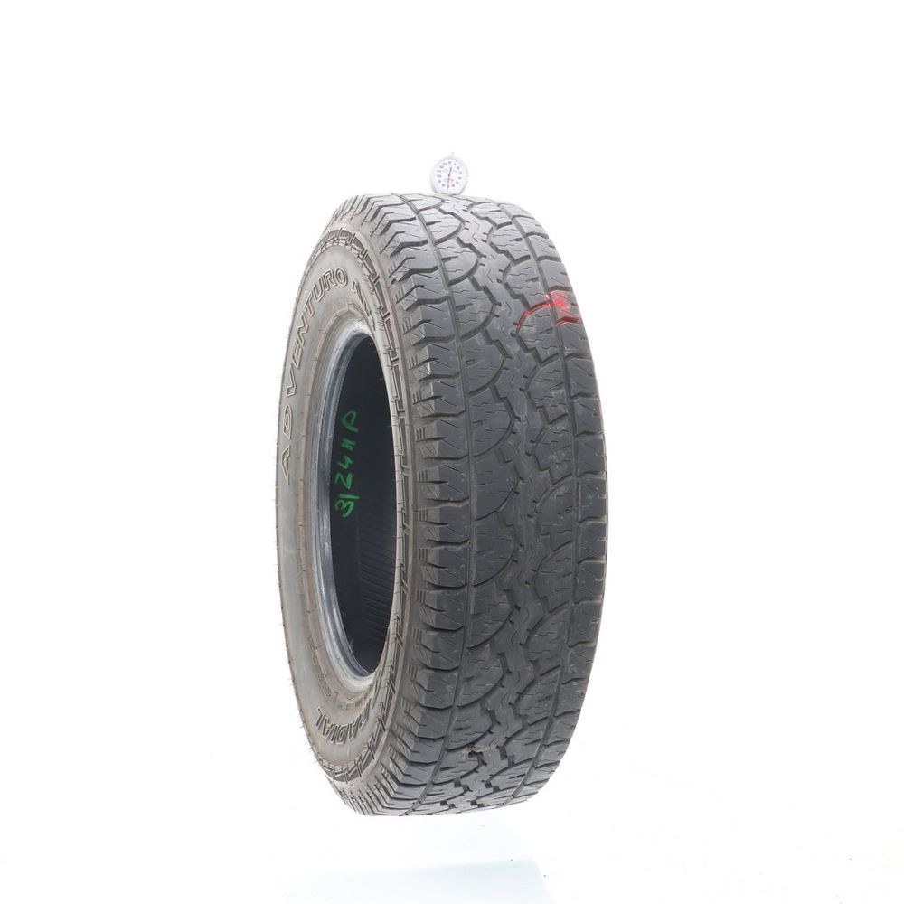 Set of (2) Used LT 245/75R17 GT Radial Adventuro AT 3 121/118S E - 7-8.5/32 - Image 1