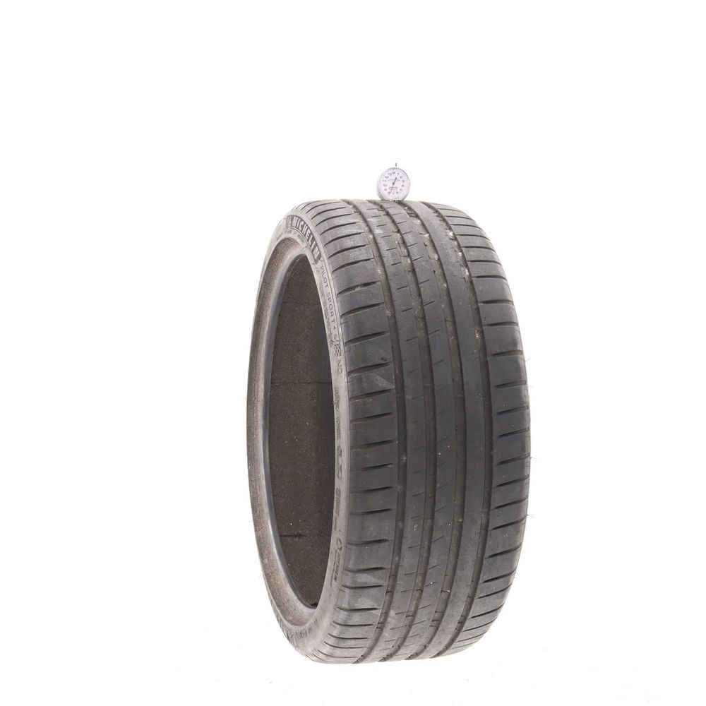 Set of (2) Used 245/35ZR20 Michelin Pilot Sport 4 S NO 95Y - 7.5-8/32 - Image 1