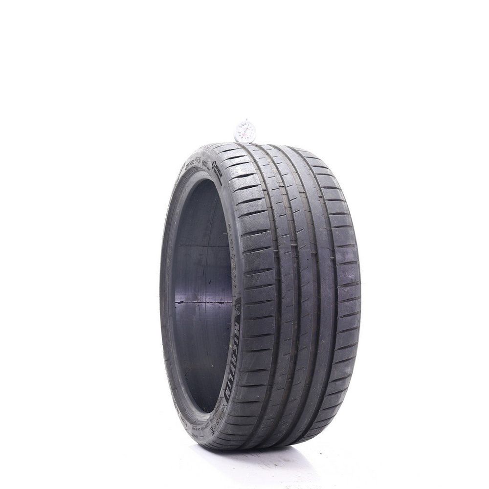 Set of (2) Used 245/35ZR20 Michelin Pilot Sport 4 S NO 95Y - 7.5-8/32 - Image 4