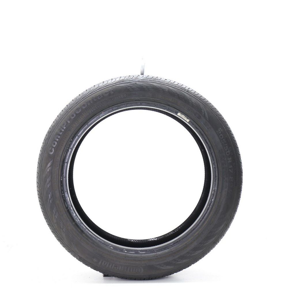 Set of (2) Used 205/50R17 Continental ContiProContact 89V - 5-6/32 - Image 6