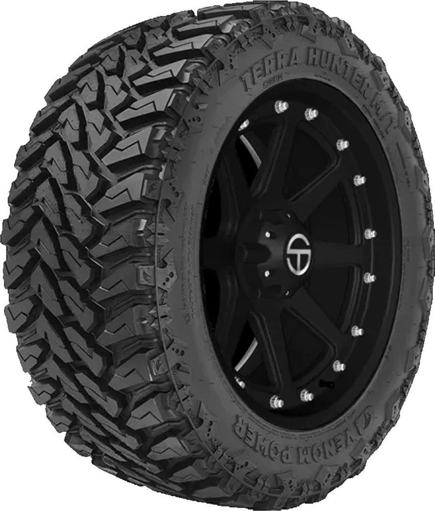 Set of (2) New LT 33X12.50R22 Venom Power Terra Hunter M/T 109R - Image 1