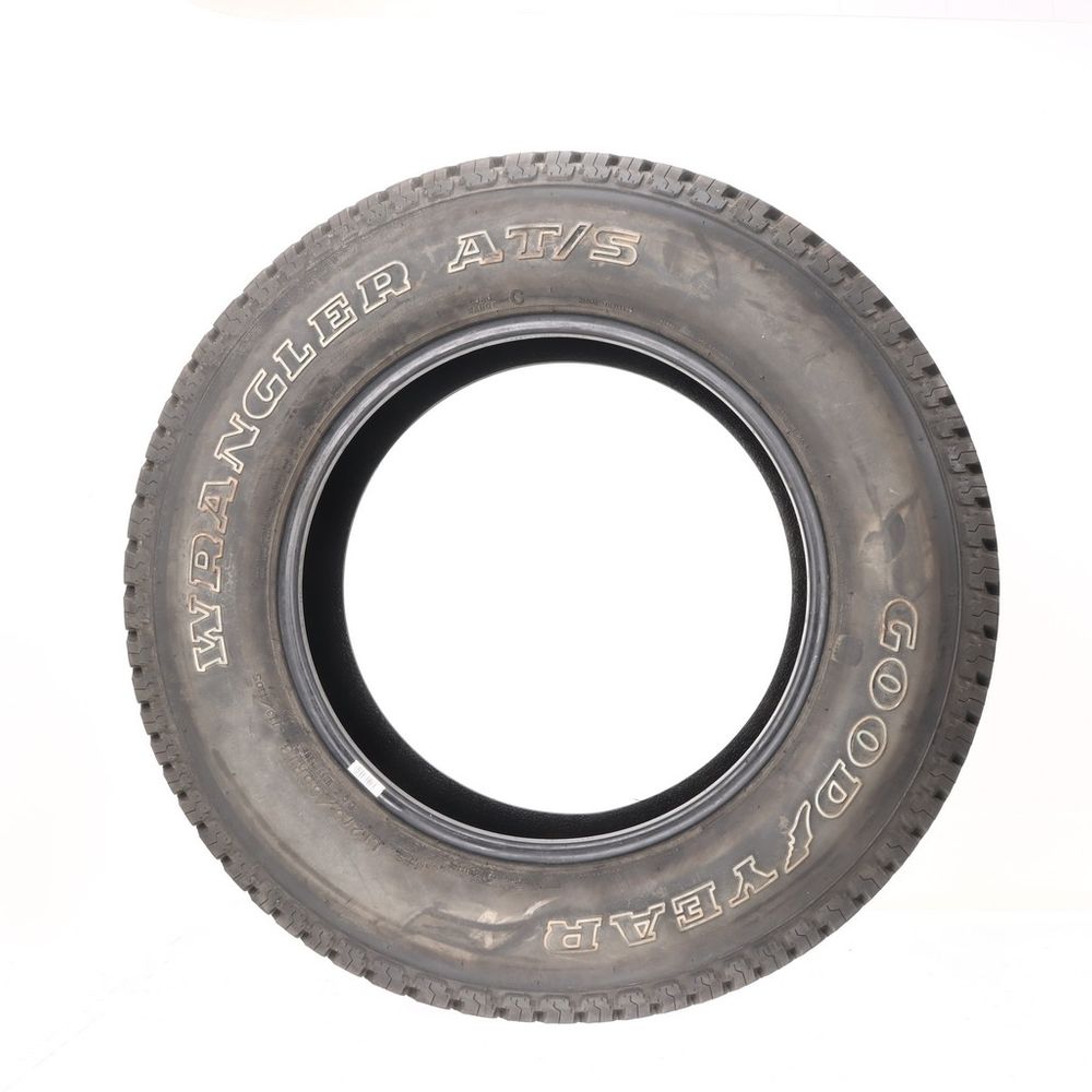 Set of (2) Used LT 275/65R18 Goodyear Wrangler AT/S 113/110S C - 14-15/32 - Image 3
