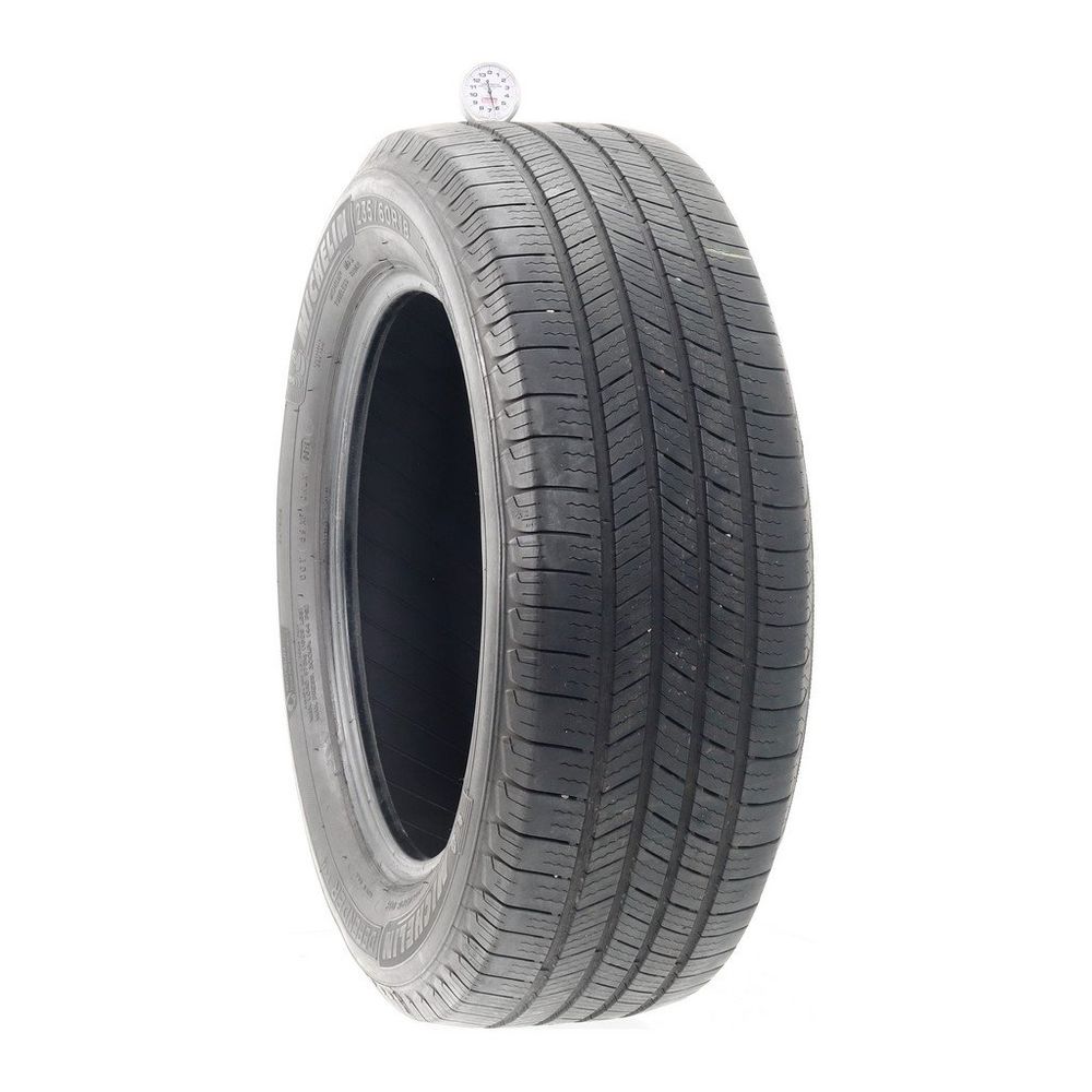 Set of (2) Used 235/60R18 Michelin Defender T+H 103H - 6.5-8/32 - Image 1